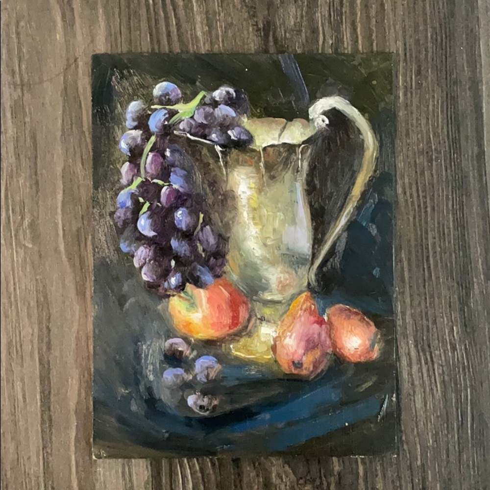 Oil painting-still life